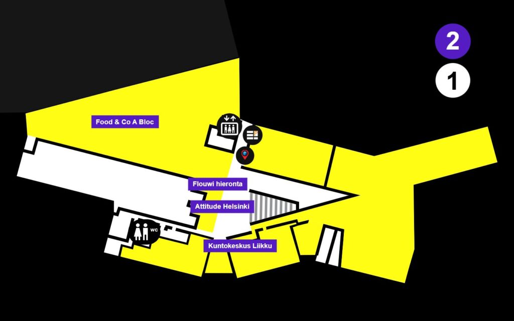 A Bloc toisen kerroksen pohjakuva